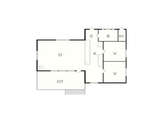 Vakantiehuis Vordingborg Grondplan 40