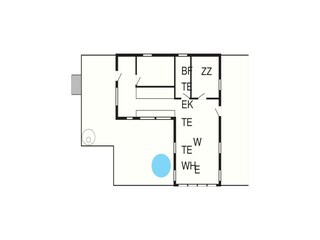Ferienhaus Ebeltoft Grundriss 3