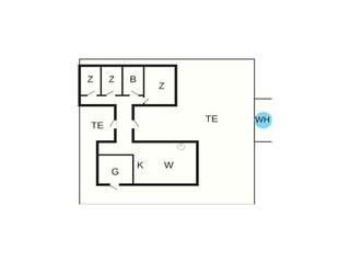 Vakantiehuis Auklandshamn Grondplan 37