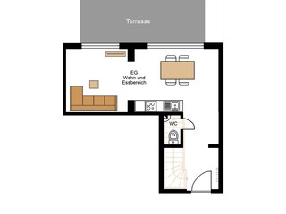 Vakantieappartement Wessling Grondplan 20