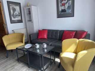 Sitzecke im Wohnzimmer
