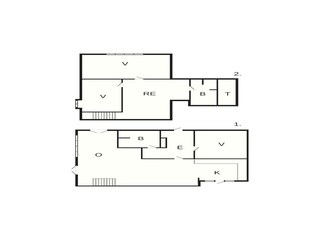 Casa de vacaciones Tisvildeleje Plano de planta 50