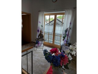 Flur Obergeschoss mit französischem Balkon