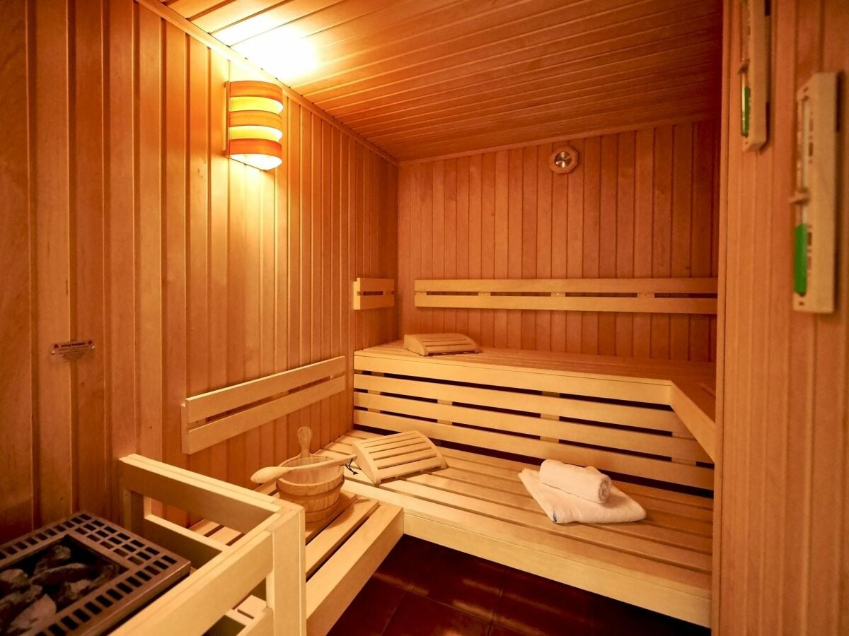 Gemeinschaftlicher Sauna & Wellness Bereich im Vorderhaus