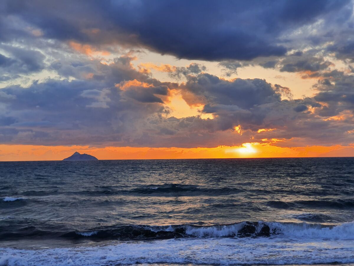 Sonnenuntergang am Strand