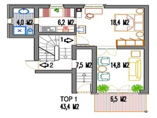 Apartamento Seefeld in Tirol Plano de planta 41