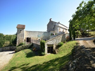 Castillo Bourg-de-Visa Grabación al aire libre 2