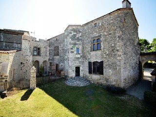 Castillo Bourg-de-Visa Grabación al aire libre 3