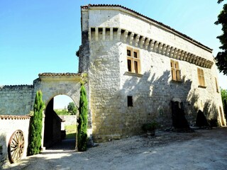 Castillo Bourg-de-Visa Grabación al aire libre 8