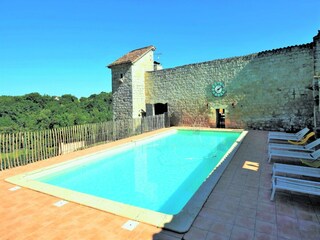 Holiday cottage Bourg-de-Visa Outdoor Recording 1