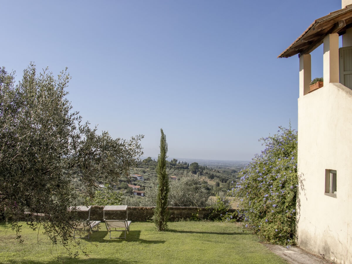 Garten der Ferienwohnung