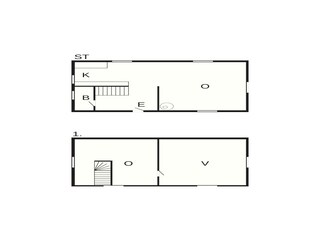 Vakantiehuis Bodafors Grondplan 9
