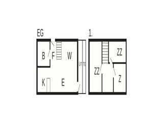 Casa per le vacanze Vester Husby Pianta del piano 46