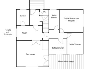 Vakantiehuis Feldberg im Schwarzwald Grondplan 22
