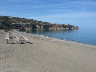 Teil des Komo Strandes