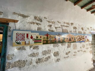 Painting in the hallway