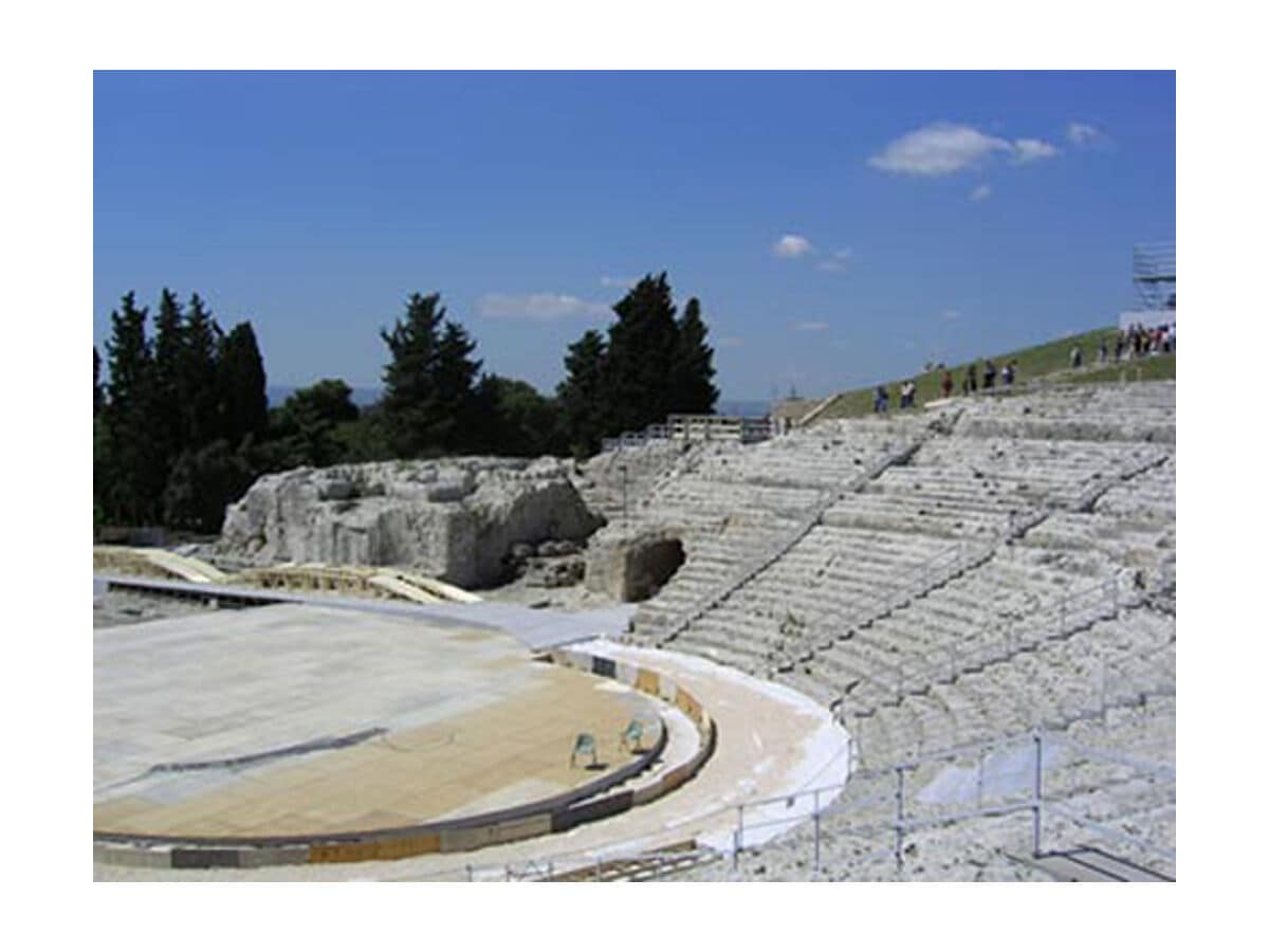 Griechisches Amphitheater in Siracusa