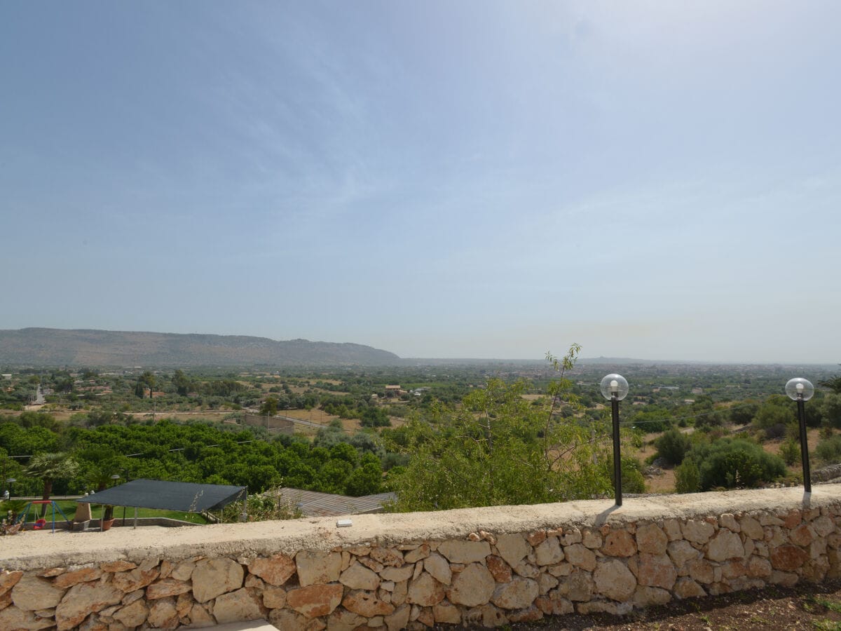 Blick auf die umliegende Landschaft