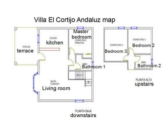 Villa Conil de la Frontera Grondplan 38