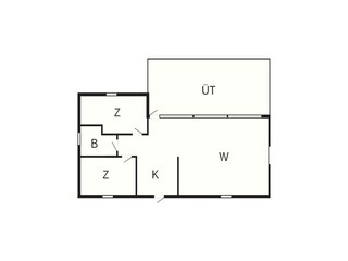 Vakantiehuis Virksund Grondplan 37