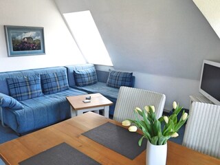 Appartement Rantum Woonkamer 8
