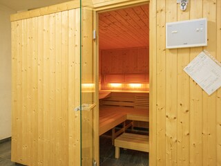 Sauna (gegen Gebühr)