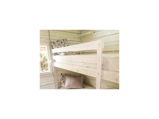 Kleines Schlafzimmer mit Etagenbett