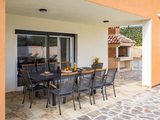 Essbereich im Freien,  BBQ