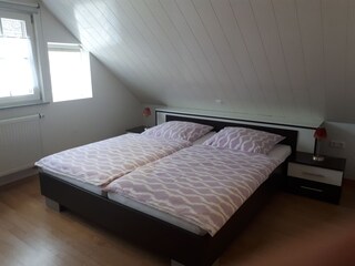 Schlafzimmer Dachgeschoss