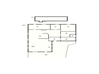 Maison de vacances Snedsted Plan d'étage 20