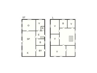 Casa de vacaciones Assens Plano de planta 42