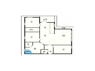 Holiday house Fur Floor Plan 3