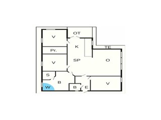 Vakantiehuis Fur Grondplan 24