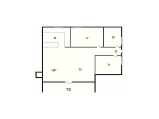 Maison de vacances Harboøre Plan d'étage 10