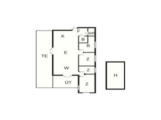 Ferienhaus Havnsø Grundriss 45