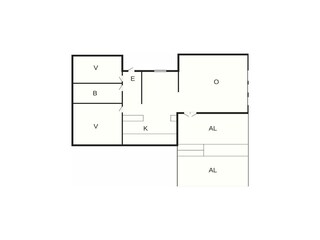 Vakantiehuis Gräsö Grondplan 22