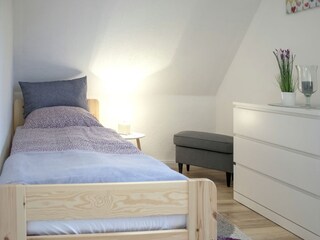 Schlafzimmer Nr.1 Einzelzimmer