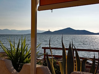 Blick von der Terrasse - auf das Mar Menor