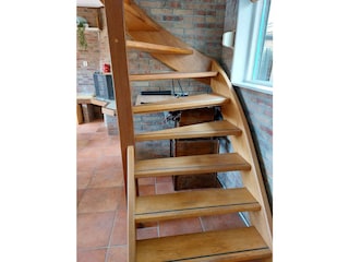Stairs upstairs