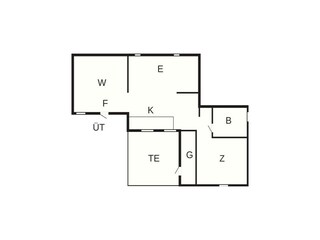 Vakantiehuis Ulricehamn Grondplan 36
