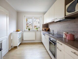 Vollständig ausgestattete Küche