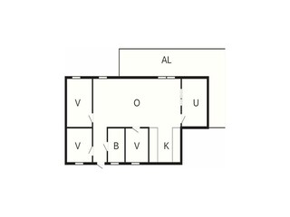 Vakantiehuis Uddevalla Grondplan 4