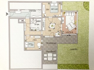 Apartamento de vacaciones Lütjenholm Plano de planta 41