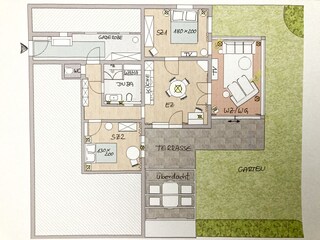 Appartement de vacances Lütjenholm Plan d'étage 41