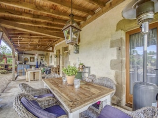 Ferienhaus Tronget Außenaufnahme 2