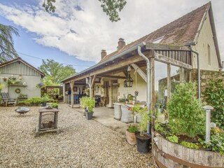 Maison de vacances Tronget Enregistrement extérieur 11