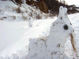 Im Winter reizvoll. Erholung pur.