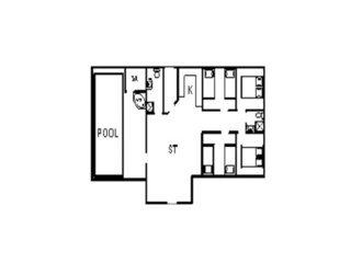 Vakantiehuis Henne Strand Grondplan 54