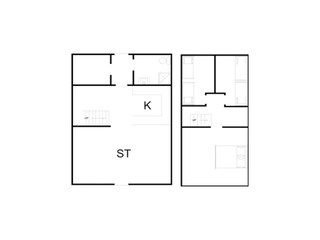 Vakantiehuis Henne Strand Grondplan 30
