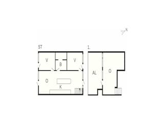 Holiday park Havneby Floor Plan 61